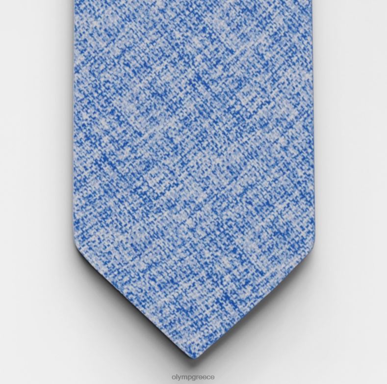 OLYMP γραβάτα λεπτή 6,5 εκ., μπλε H240R2199 αξεσουάρ