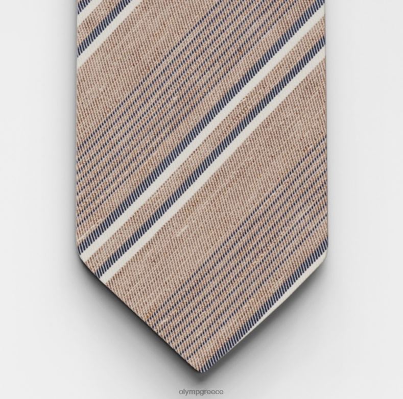 OLYMP γραβάτα λεπτή 6,5 εκ., ταπέ H240R2204 αξεσουάρ