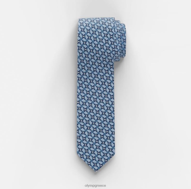 OLYMP γραβάτα λεπτή 6,5 εκ., μπλε H240R2210 αξεσουάρ