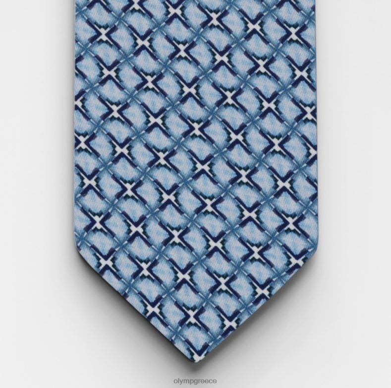 OLYMP γραβάτα λεπτή 6,5 εκ., μπλε H240R2210 αξεσουάρ