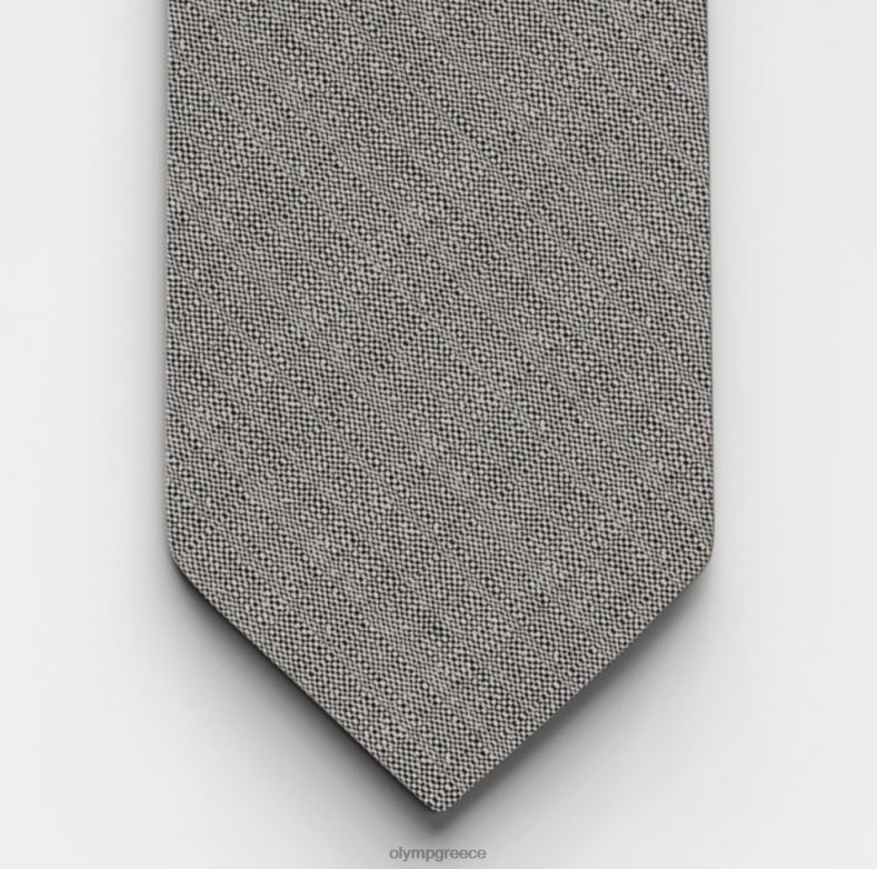 OLYMP γραβάτα λεπτή 6,5 εκ., μαύρη H240R2214 αξεσουάρ