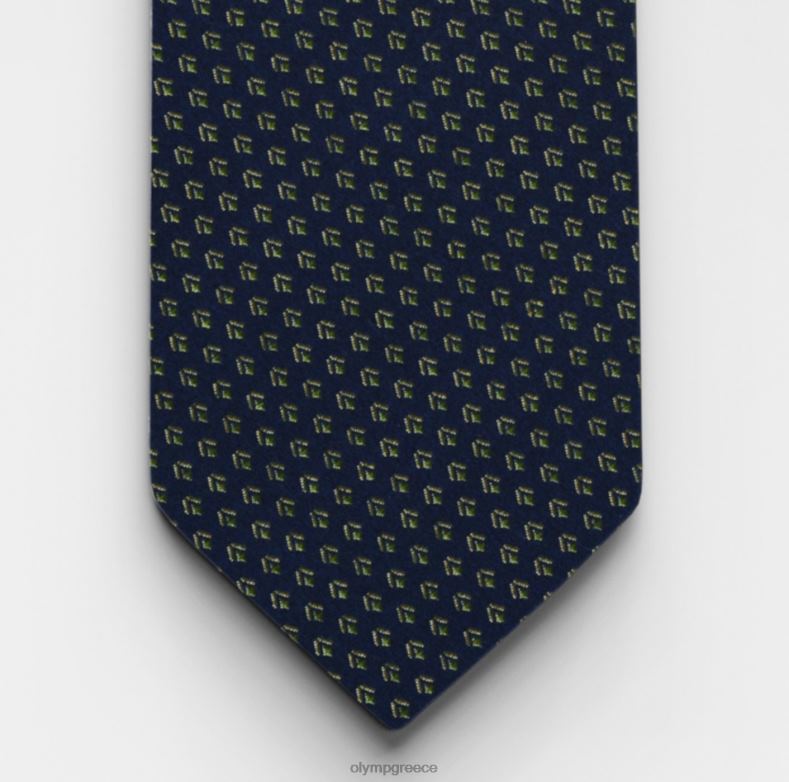 OLYMP γραβάτα λεπτή 6,5 εκ., πράσινη H240R2218 αξεσουάρ