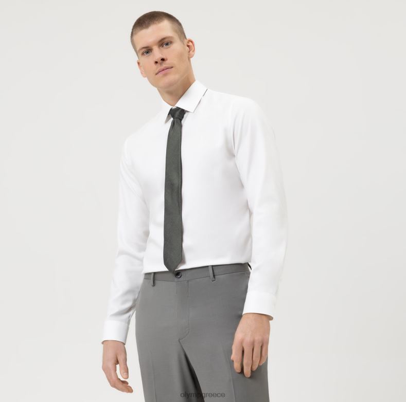 OLYMP γραβάτα λεπτή 6,5 εκ., λαδί H240R2241 αξεσουάρ