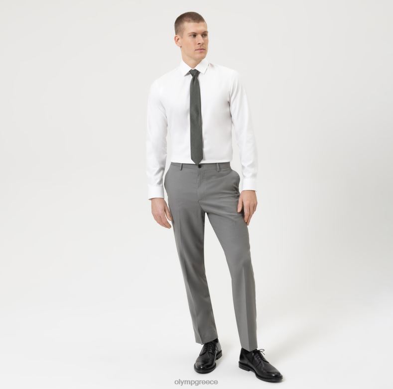 OLYMP γραβάτα λεπτή 6,5 εκ., λαδί H240R2241 αξεσουάρ