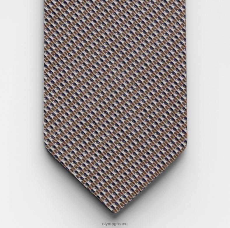 OLYMP γραβάτα λεπτή 6,5 εκ., ταπέ H240R2251 αξεσουάρ
