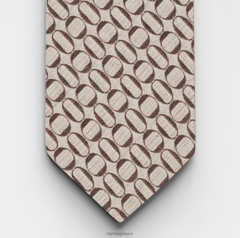 OLYMP γραβάτα λεπτή 6,5 εκ., ταπέ H240R2256 αξεσουάρ