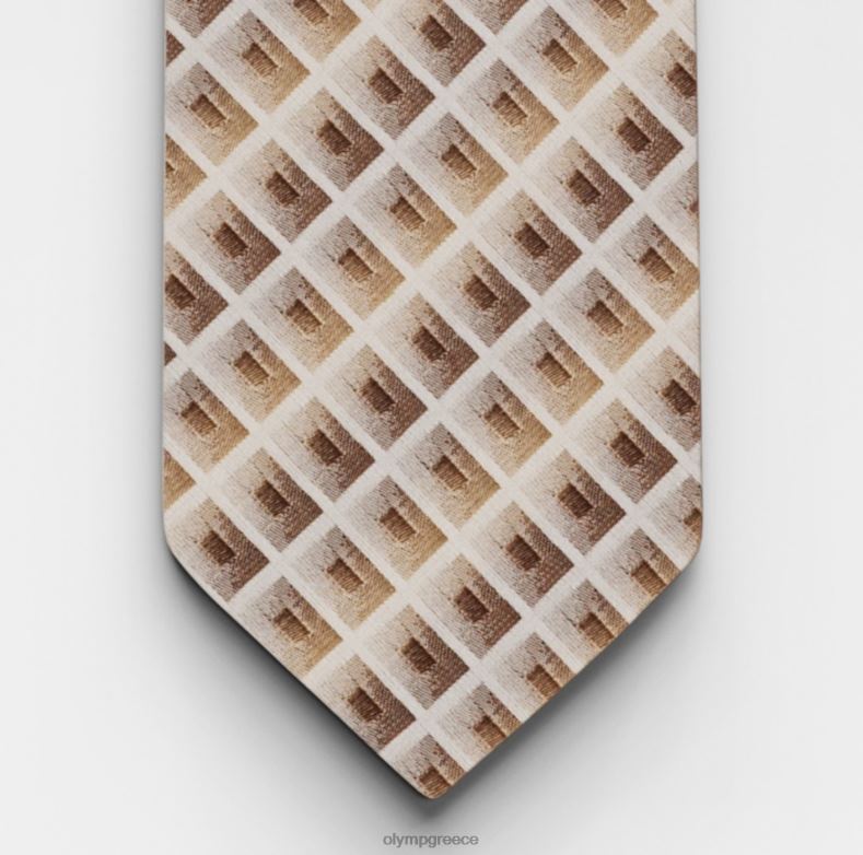 OLYMP γραβάτα λεπτή 6,5 εκ., ταπέ H240R2263 αξεσουάρ