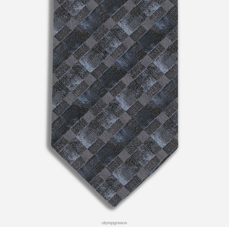 OLYMP γραβάτα λεπτή 6,5 εκ., μπλε H240R2271 αξεσουάρ