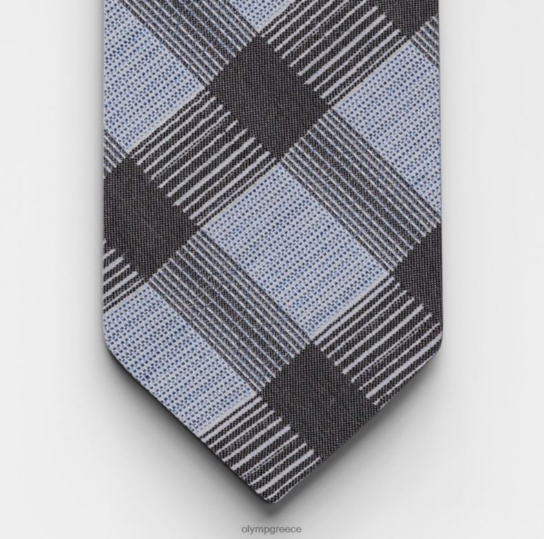 OLYMP γραβάτα λεπτή 6,5 εκ., μπλε H240R2291 αξεσουάρ