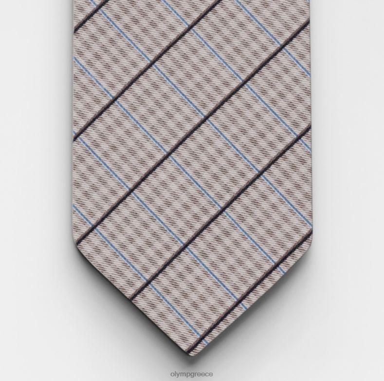 OLYMP γραβάτα λεπτή 6,5 εκ., ταπέ H240R2294 αξεσουάρ