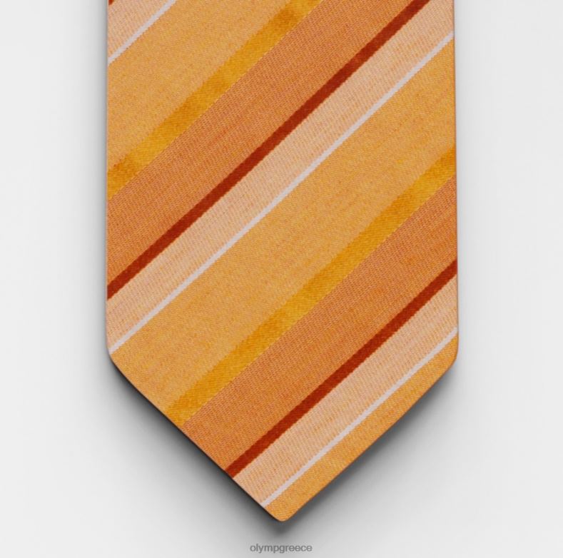 OLYMP γραβάτα λεπτή 6,5 εκ., βερίκοκο H240R2298 αξεσουάρ