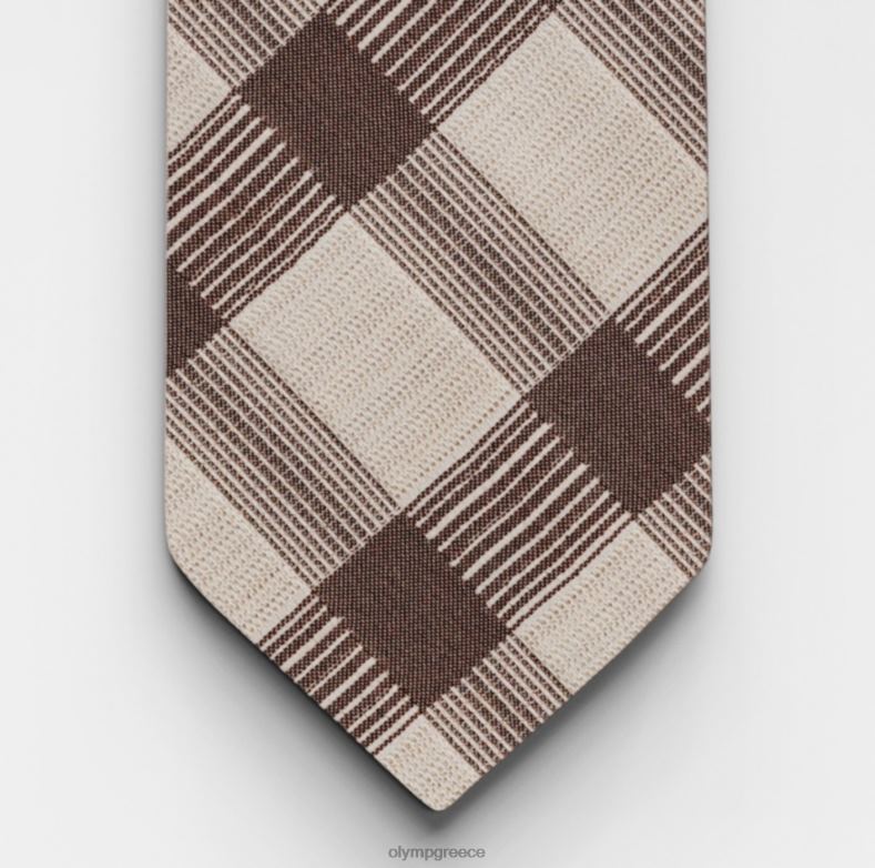 OLYMP γραβάτα λεπτή 6,5 εκ., ταπέ H240R2306 αξεσουάρ