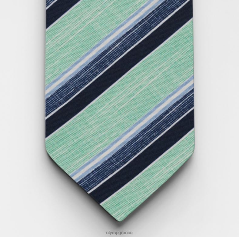 OLYMP γραβάτα λεπτή 6,5 εκ., πράσινο λάιμ H240R2332 αξεσουάρ