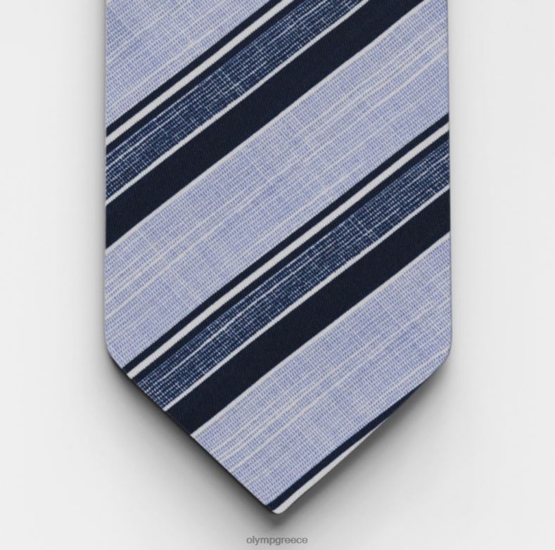 OLYMP γραβάτα λεπτή 6,5 εκ., μπλε H240R2339 αξεσουάρ