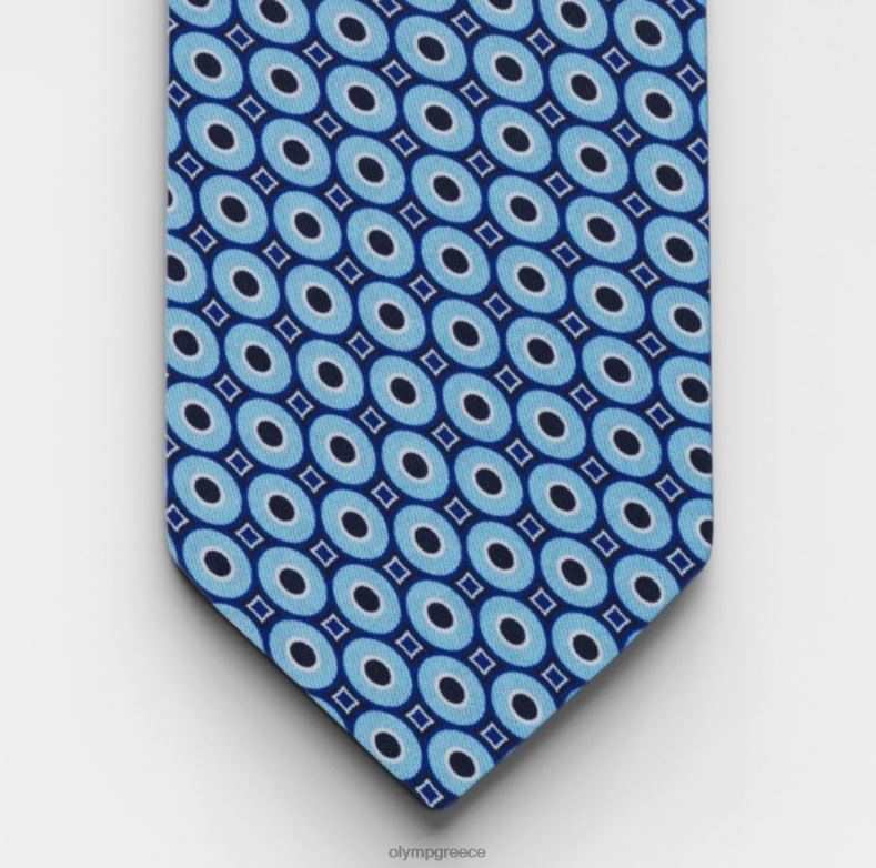 OLYMP γραβάτα λεπτή 6,5 εκ., μπλε H240R2351 αξεσουάρ