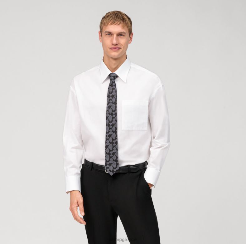 OLYMP γραβάτα κανονική 7 εκ., μαύρη H240R2395 αξεσουάρ