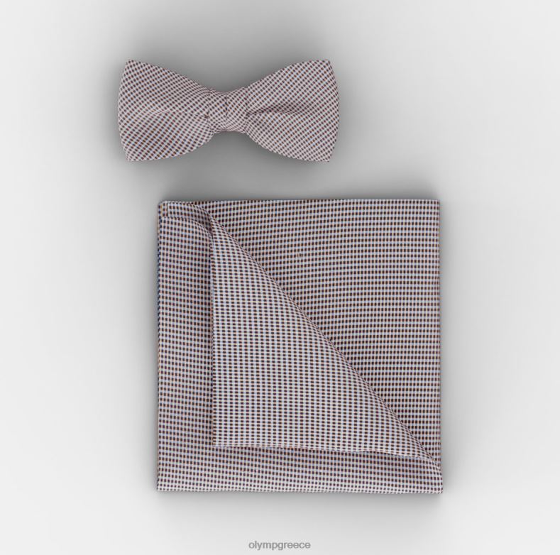 OLYMP Σετ παπιγιόν / τσέπης τετράγωνο βερίκοκο H240R2643 αξεσουάρ