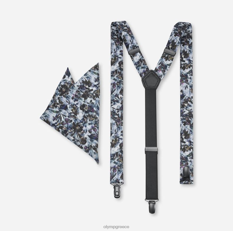 OLYMP σετ τιράντες / σετ τετράγωνο τσέπη μπλέ H240R2659 αξεσουάρ