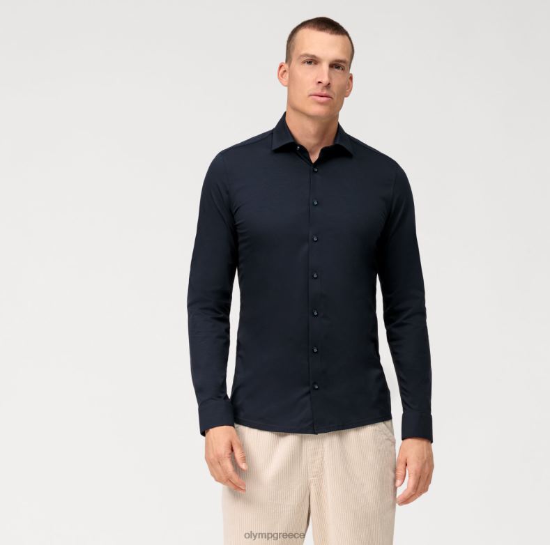 OLYMP όχι. six 24/seven super slim, business shirt, urban kent, marine H240R55 είδη ένδυσης