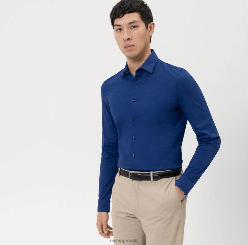 OLYMP όχι. six 24/seven super slim, business shirt, urban kent, royal H240R38 είδη ένδυσης
