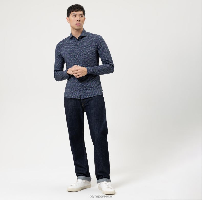 OLYMP όχι. six 24/seven super slim, επαγγελματικό πουκάμισο, cutaway, lime H240R4 είδη ένδυσης