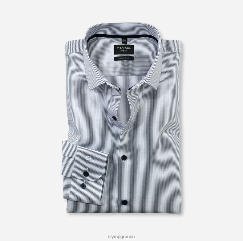 OLYMP όχι. six super slim, επαγγελματικό πουκάμισο, μοντέρνο kent, marine H240R173 είδη ένδυσης