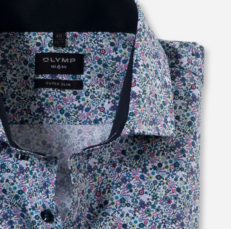 OLYMP όχι. six super slim, επαγγελματικό πουκάμισο, royal kent, lime H240R229 είδη ένδυσης