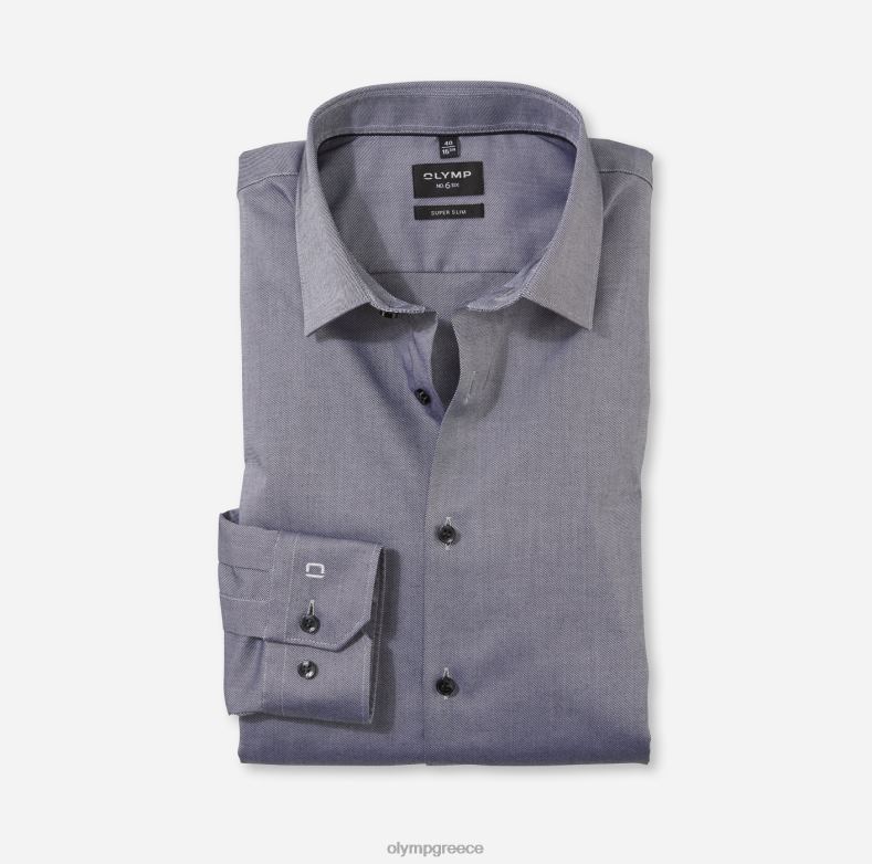 OLYMP όχι. six super slim, επαγγελματικό πουκάμισο, urban kent, γραφίτης H240R134 είδη ένδυσης