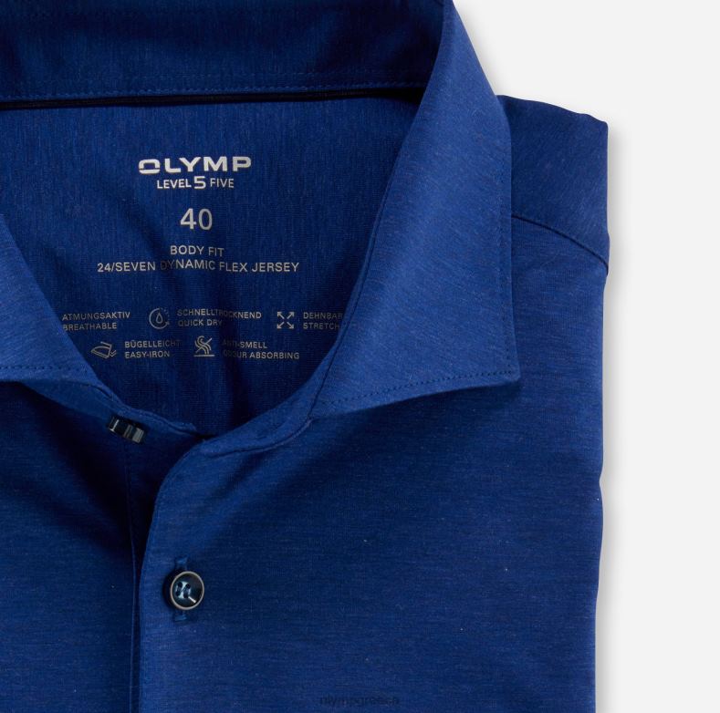 OLYMP επίπεδο πέμπτο 24/7 body fit, επαγγελματικό πουκάμισο, kent, royal H240R631 είδη ένδυσης