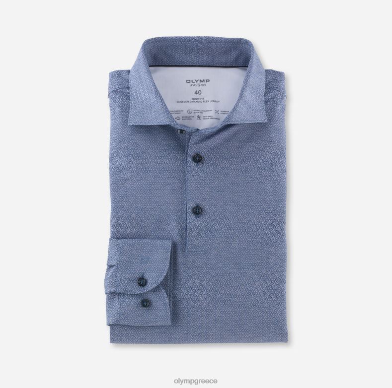 OLYMP επίπεδο πέμπτο 24/7 body fit, επαγγελματικό πουκάμισο, kent, royal H240R699 είδη ένδυσης