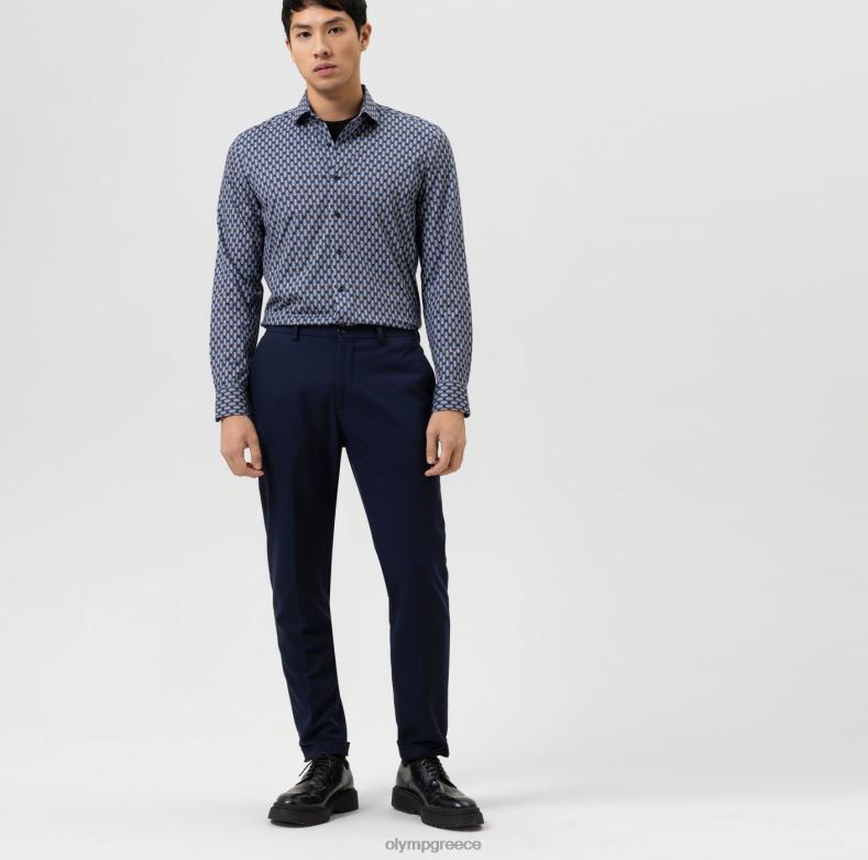 OLYMP Επίπεδο πέμπτο 24/έβδομη εφαρμογή, επαγγελματικό πουκάμισο, κεντ, φυσικό H240R638 είδη ένδυσης