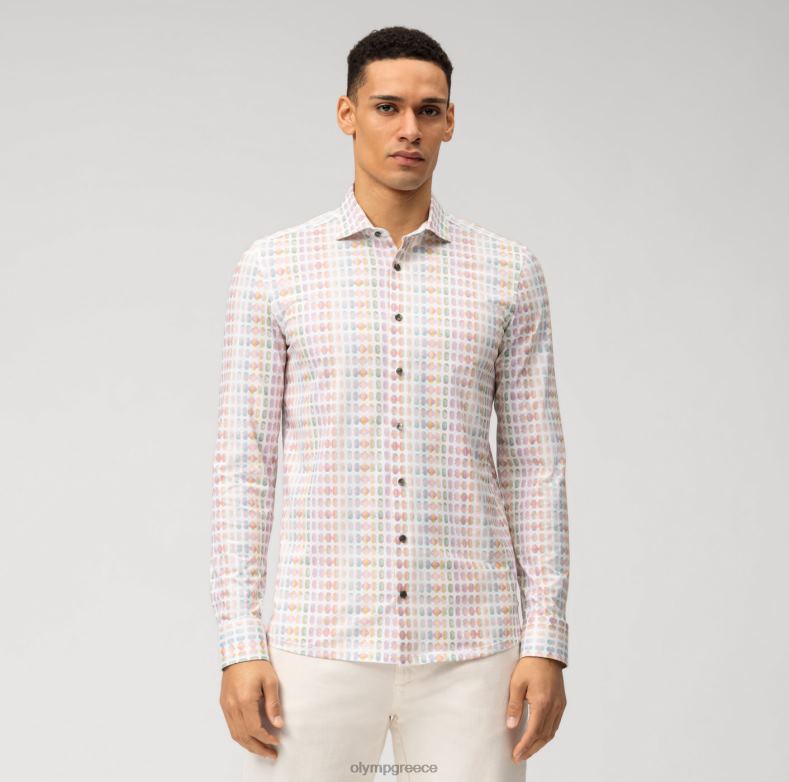 OLYMP Επίπεδο πέμπτο 24/έβδομη εφαρμογή, επαγγελματικό πουκάμισο, κεντ, ροζ H240R681 είδη ένδυσης