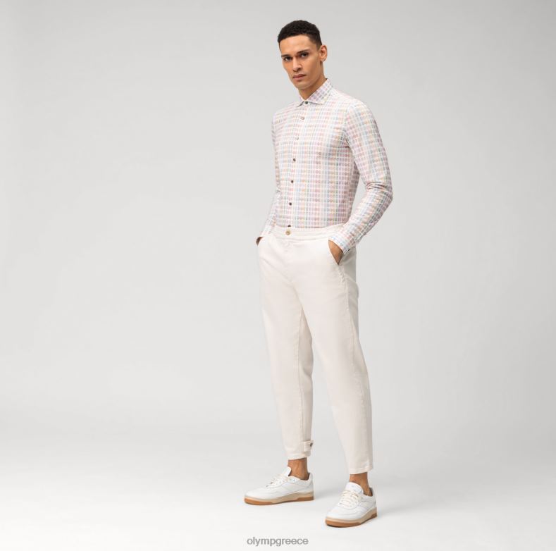 OLYMP Επίπεδο πέμπτο 24/έβδομη εφαρμογή, επαγγελματικό πουκάμισο, κεντ, ροζ H240R681 είδη ένδυσης