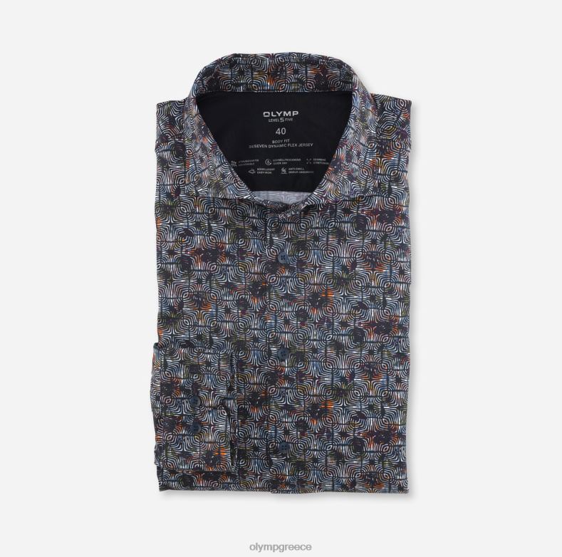 OLYMP Επίπεδο πέμπτο 24/έβδομη εφαρμογή, επαγγελματικό πουκάμισο, κεντ, γρανάτης H240R820 είδη ένδυσης