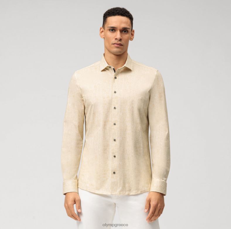 OLYMP Επίπεδο πέμπτο 24/έβδομη εφαρμογή, επαγγελματικό πουκάμισο, μοντέρνο kent, ορείχαλκος H240R712 είδη ένδυσης