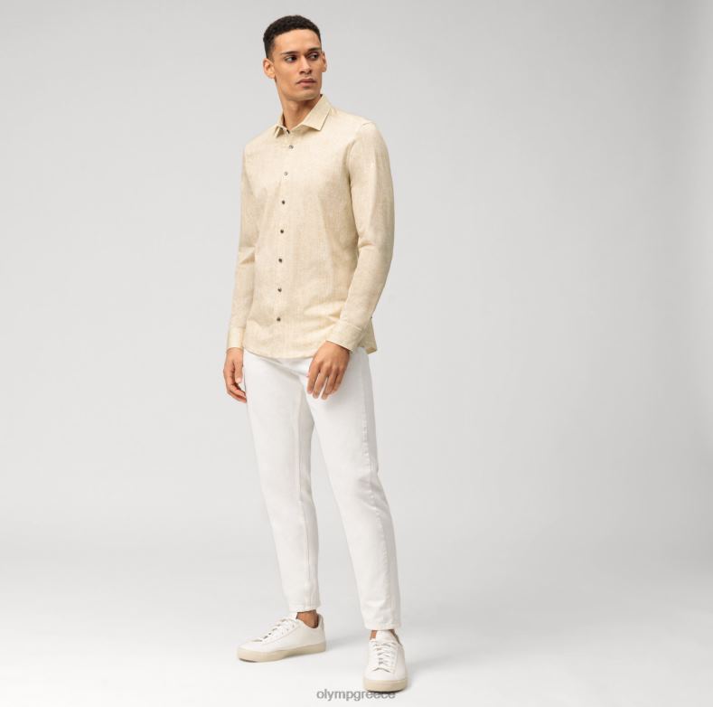 OLYMP Επίπεδο πέμπτο 24/έβδομη εφαρμογή, επαγγελματικό πουκάμισο, μοντέρνο kent, ορείχαλκος H240R712 είδη ένδυσης