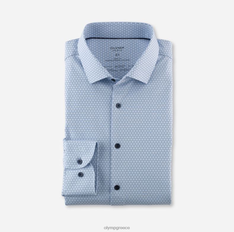 OLYMP Επίπεδο πέντε 24/έβδομη εφαρμογή, επαγγελματικό πουκάμισο, μοντέρνο kent, μπλέ H240R740 είδη ένδυσης