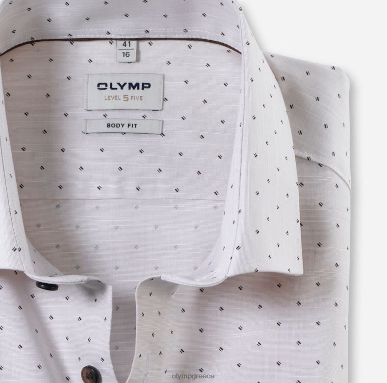 OLYMP Εφαρμογή σώματος πέντε επιπέδου, επαγγελματικό πουκάμισο, μοντέρνο κεντ, φυσικό H240R346 είδη ένδυσης