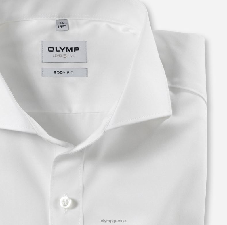 OLYMP Εφαρμογή στο σώμα πέντε επιπέδου, επαγγελματικό πουκάμισο, κομμένο, ανοιχτό μπεζ H240R837 είδη ένδυσης