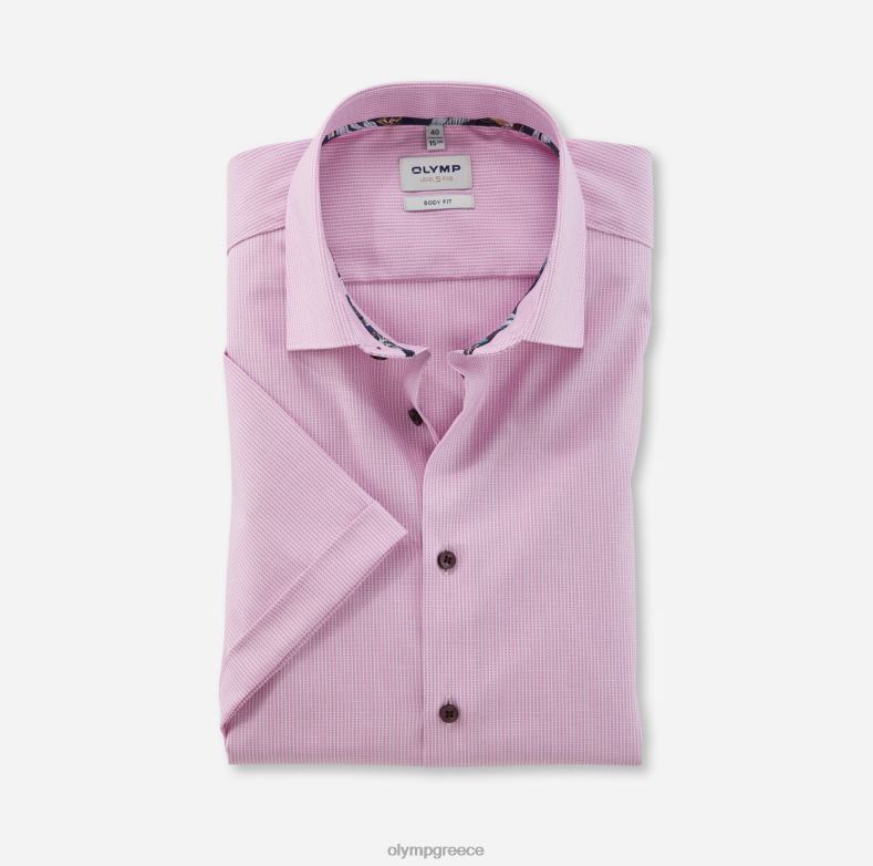 OLYMP Επίπεδο πέντε εφαρμογή σώματος, επαγγελματικό πουκάμισο, New York Kent, τριαντάφυλλο H240R370 είδη ένδυσης