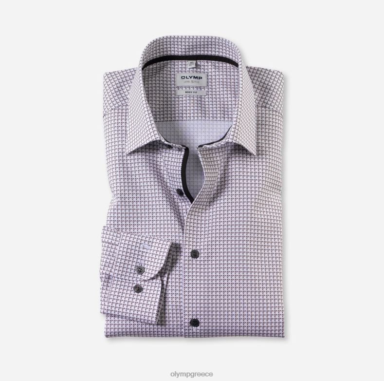 OLYMP Επίπεδο πέντε εφαρμογή σώματος, επαγγελματικό πουκάμισο, New York Kent, φυσικό H240R507 είδη ένδυσης