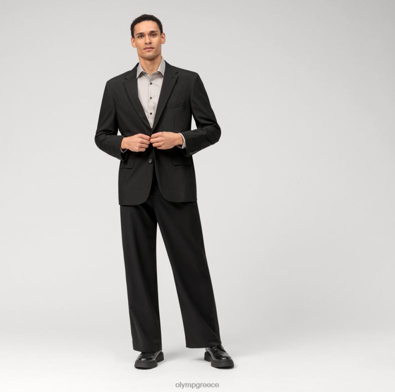 OLYMP Επίπεδο πέντε εφαρμογή σώματος, επαγγελματικό πουκάμισο, New York Kent, γκρι H240R589 είδη ένδυσης