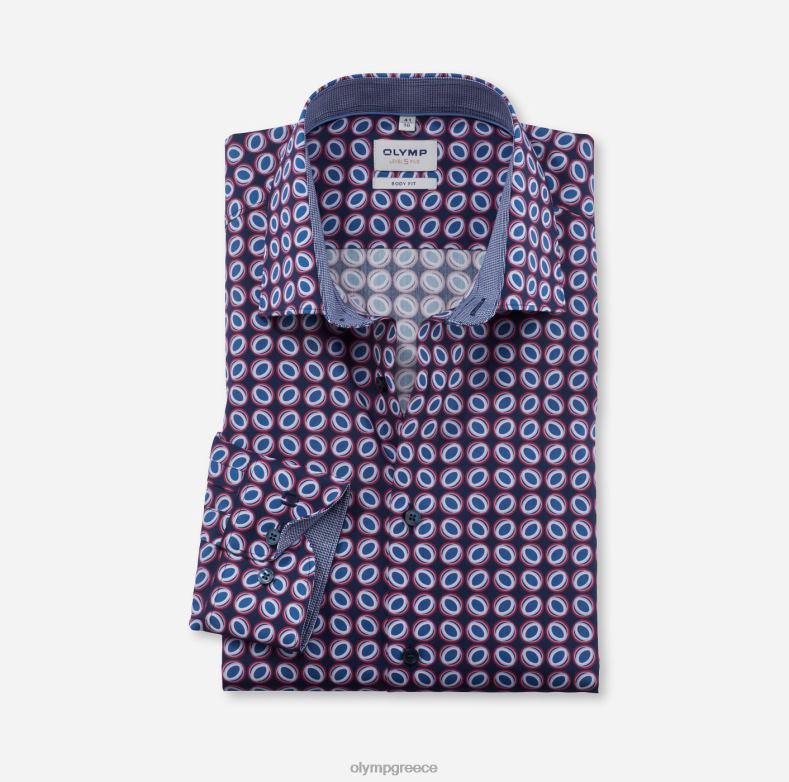 OLYMP Επίπεδο πέντε εφαρμογή σώματος, επαγγελματικό πουκάμισο, New York Kent, τριαντάφυλλο H240R732 είδη ένδυσης