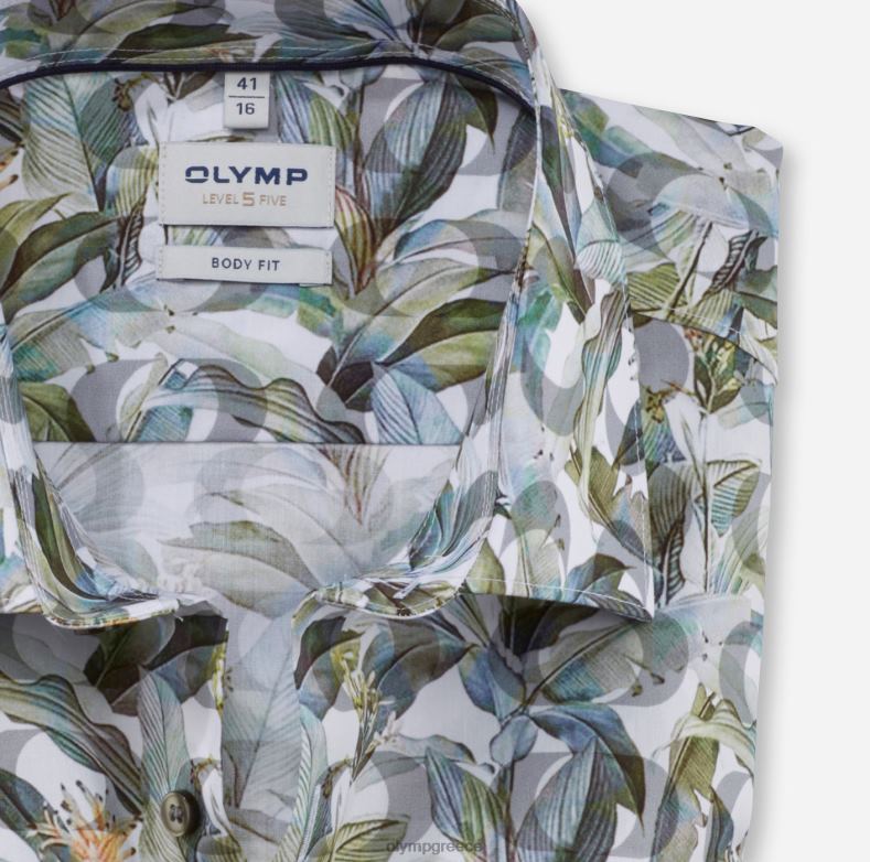 OLYMP Επίπεδο πέντε εφαρμογή σώματος, επαγγελματικό πουκάμισο, New York Kent, ορείχαλκος H240R745 είδη ένδυσης