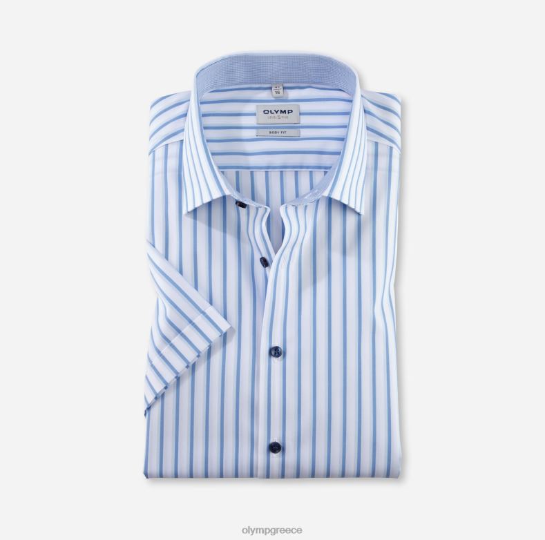 OLYMP Επίπεδο πέντε εφαρμογή σώματος, επαγγελματικό πουκάμισο, New York Kent, bleu H240R654 είδη ένδυσης