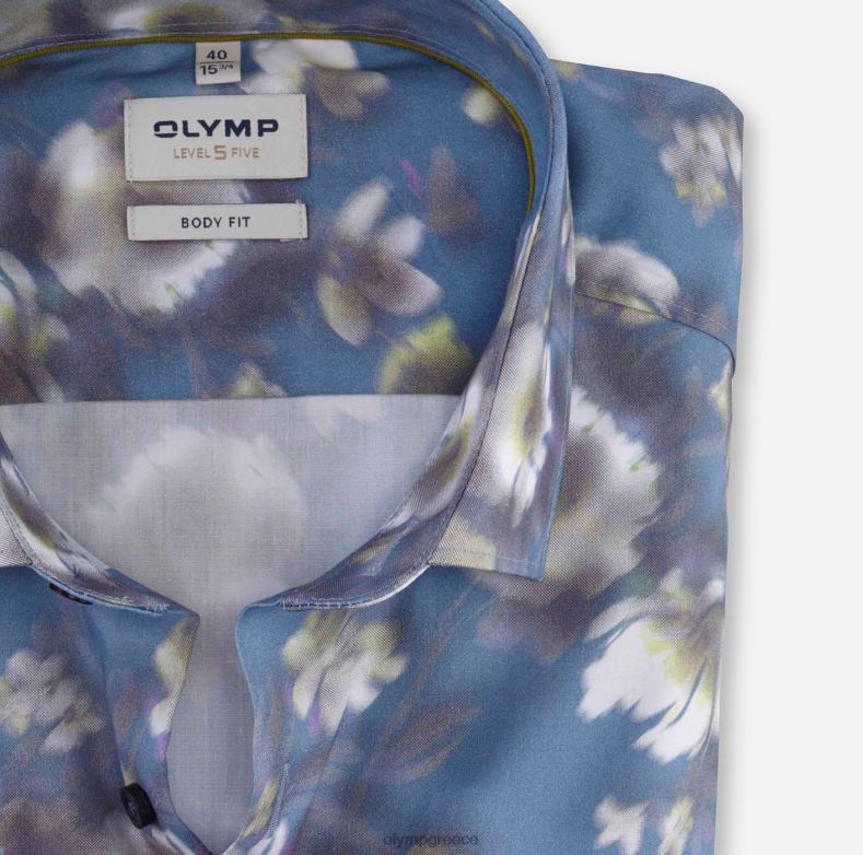 OLYMP Επίπεδο πέντε εφαρμογή σώματος, επαγγελματικό πουκάμισο, μοντέρνο kent, λάιμ H240R604 είδη ένδυσης