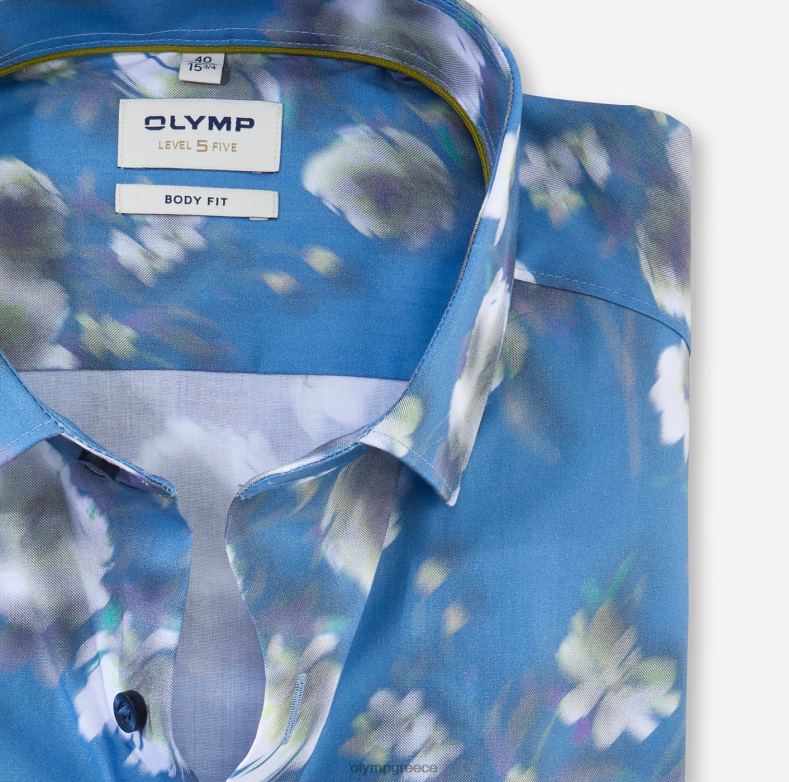 OLYMP Επίπεδο πέντε εφαρμογή σώματος, επαγγελματικό πουκάμισο, μοντέρνο kent, λάιμ H240R696 είδη ένδυσης