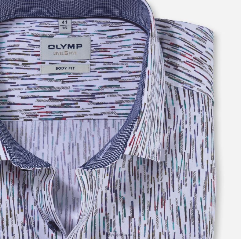 OLYMP Επίπεδο πέντε εφαρμογή σώματος, επαγγελματικό πουκάμισο, μοντέρνο kent, σμαράγδι H240R714 είδη ένδυσης
