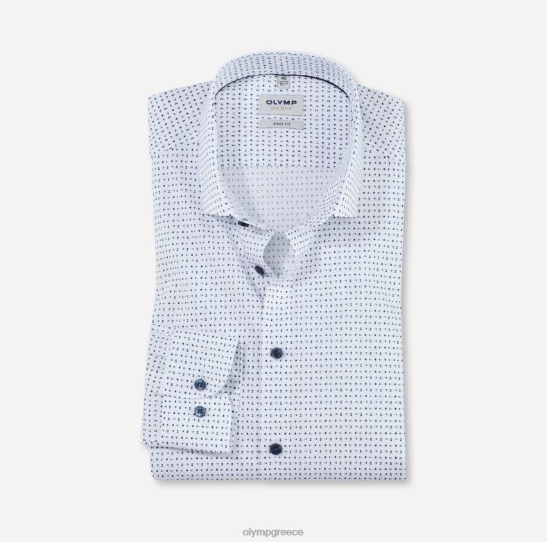 OLYMP Επίπεδο πέντε εφαρμογή σώματος, επαγγελματικό πουκάμισο, μοντέρνο kent, bleu H240R701 είδη ένδυσης