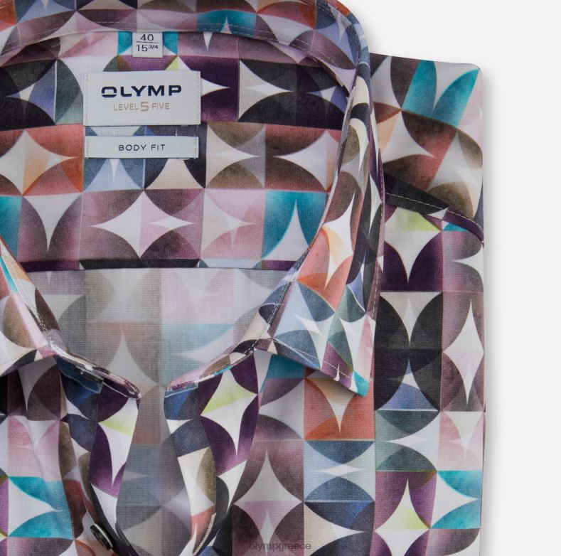 OLYMP Εφαρμογή σώματος πέντε επιπέδου, επαγγελματικό πουκάμισο, new york kent, φούξια H240R363 είδη ένδυσης